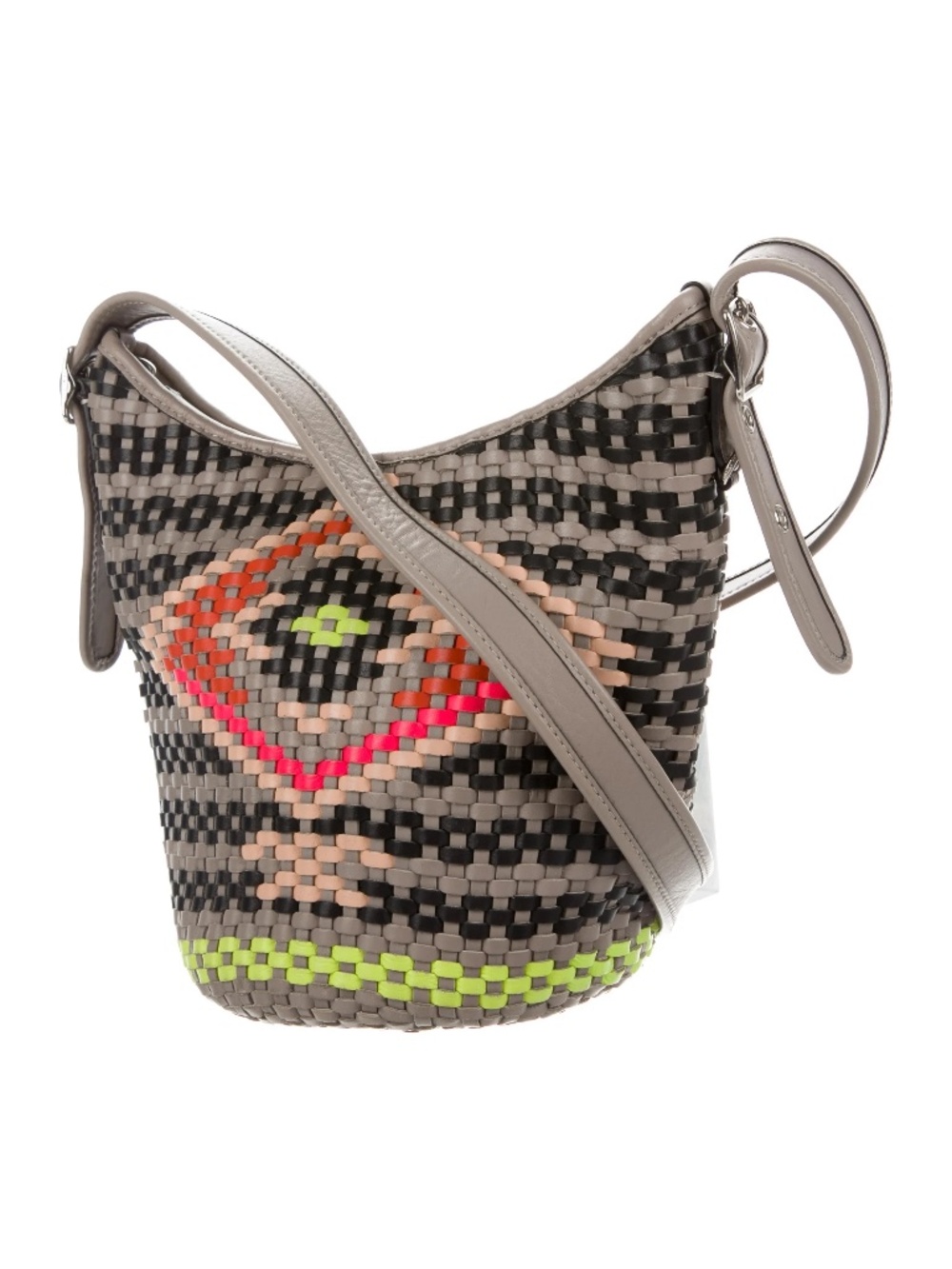 Coach Dreamweaver Mini Duffel Bag in Grey/Multicolor - Picture 2 of 9